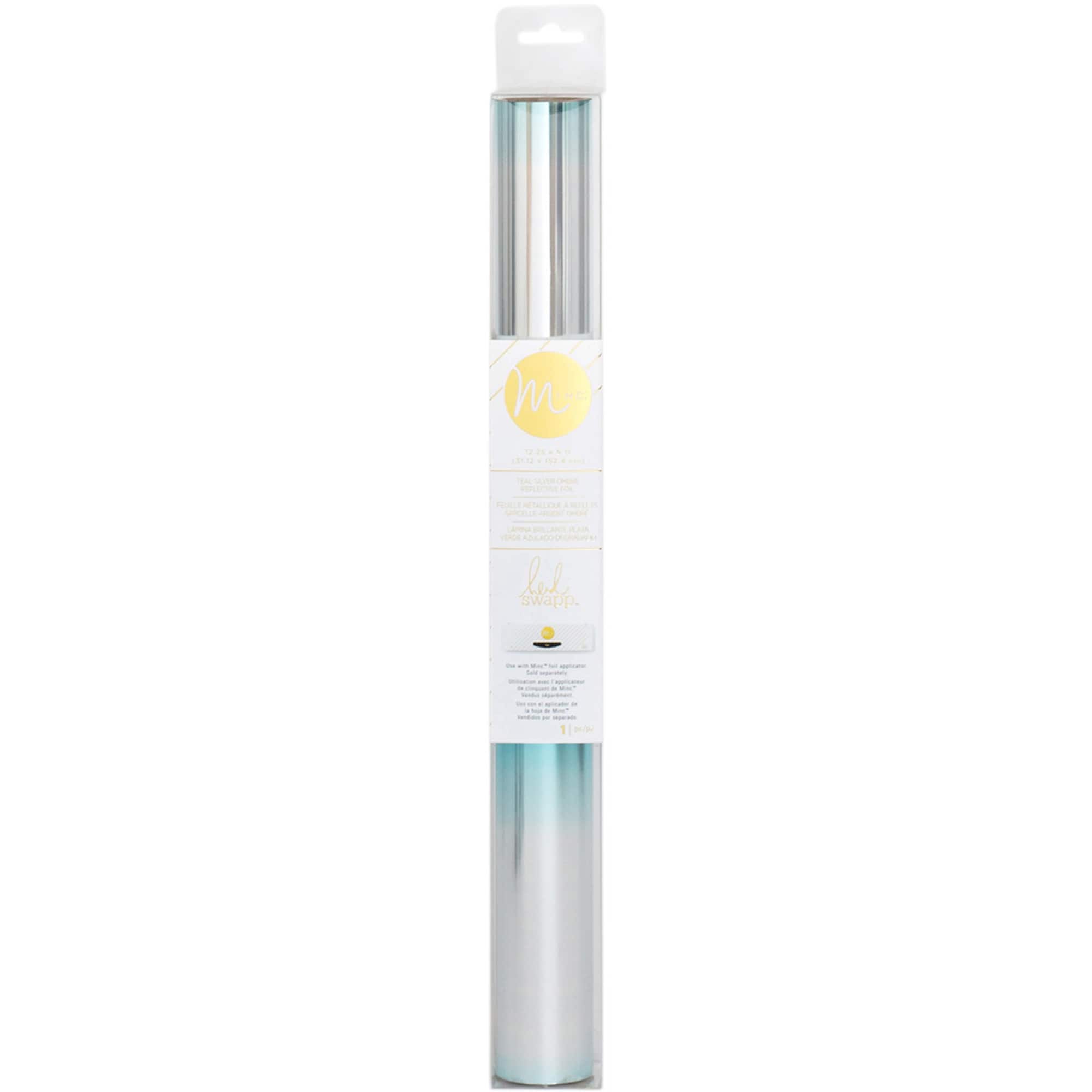American Crafts™ Heidi Swapp Silver & Teal Ombre 5ft. Minc Reactive Foil Roll